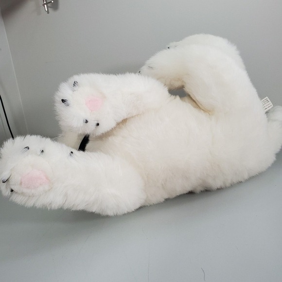 Siegfried & Roy Mirage White Tiger Kashmir Plush 21” Large Stuffed Animal - Picture 7 of 14